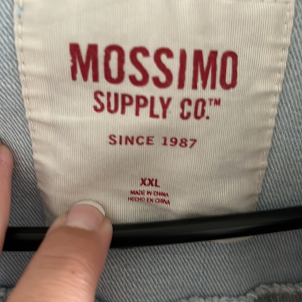 Mossimo Jean/Sweatshirt Jacket - Picture 3 of 10